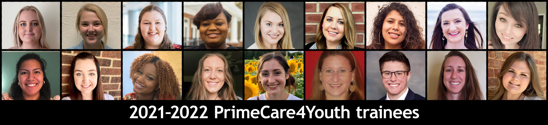 2021–2022 PrimeCare4Youth trainees