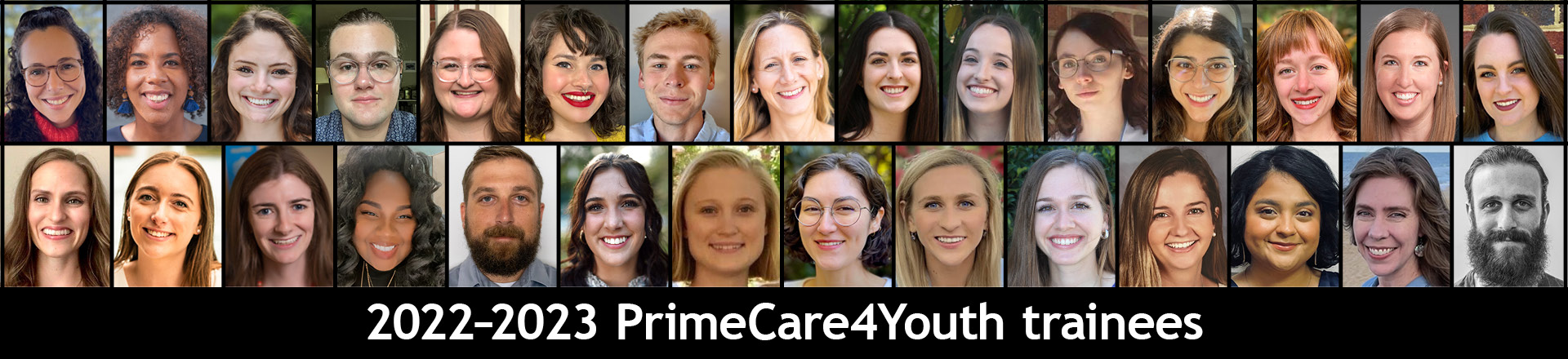 2022–2023 PrimeCare4Youth trainees